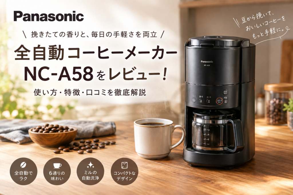 パナソニック　コーヒーメーカー　おすすめ